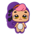 Purple hair Big eyes doll 365-09 Shoe Charm