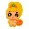 Yellow brushback Big eyes doll 365-12 Shoe Charm