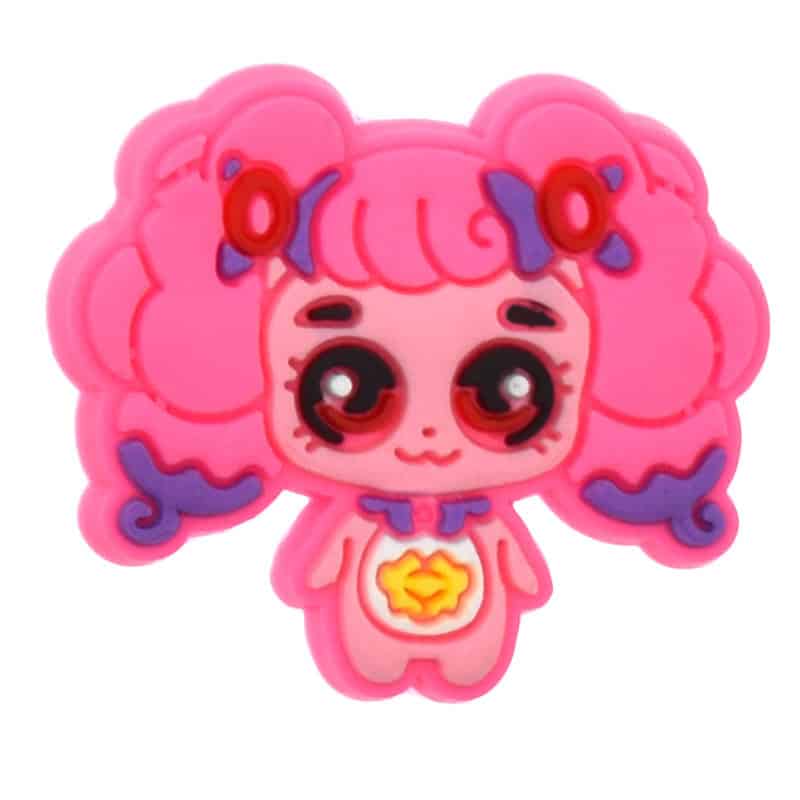 Big pink Big eyes doll 365-15 Shoe Charm