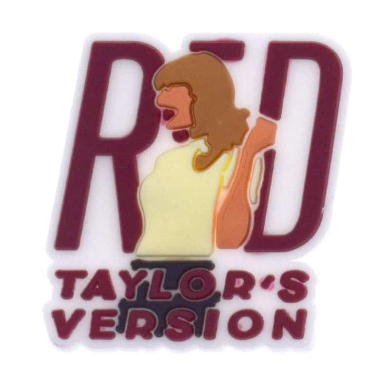 Red taylors version logo 366-01 - Shoe Charm