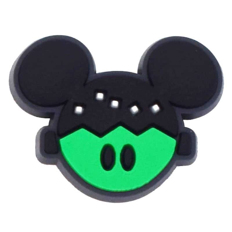 Shoe Charm - White spots black head Mickey ears 369-02