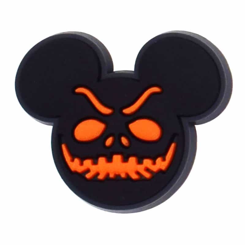 Shoe Charm -  Pumpkin face Mickey ears 369-07
