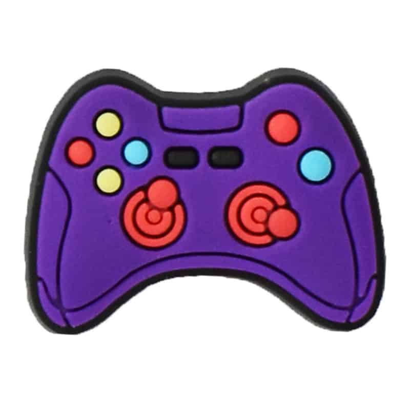 Purple game controller 37-03 Shoe Charm