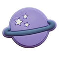 Purple planet stars 37-17 Shoe Charm