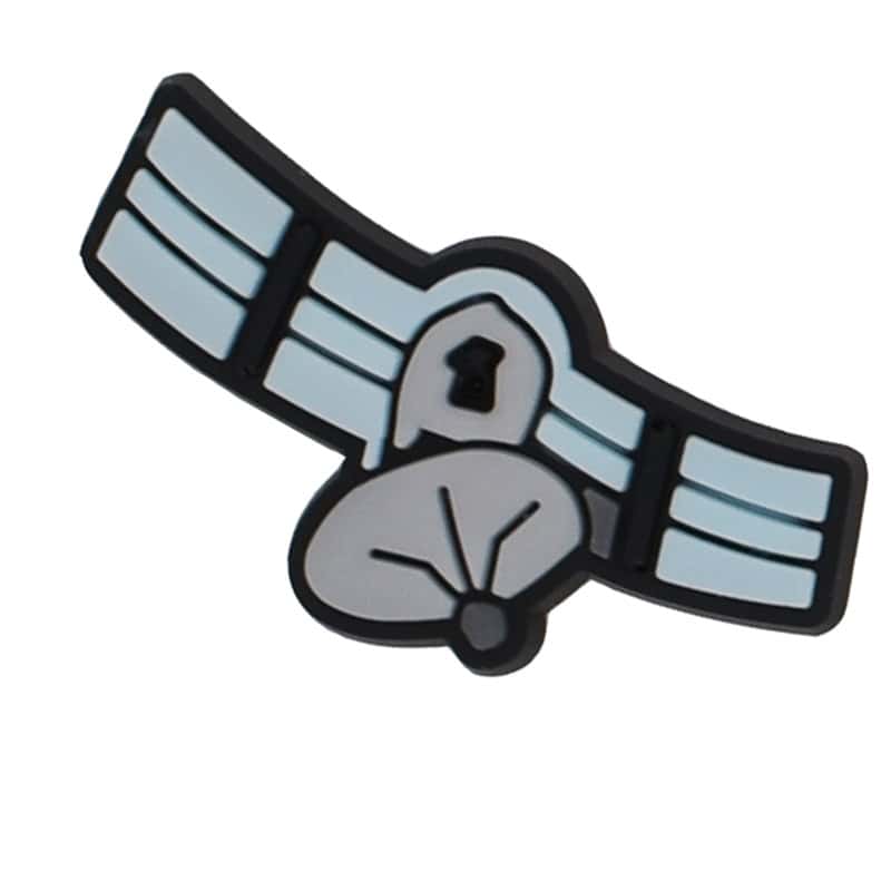 Solar orbitting satelite 37-22 Shoe Charm