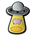 Flying saucer landing 37-34 Shoe Charm