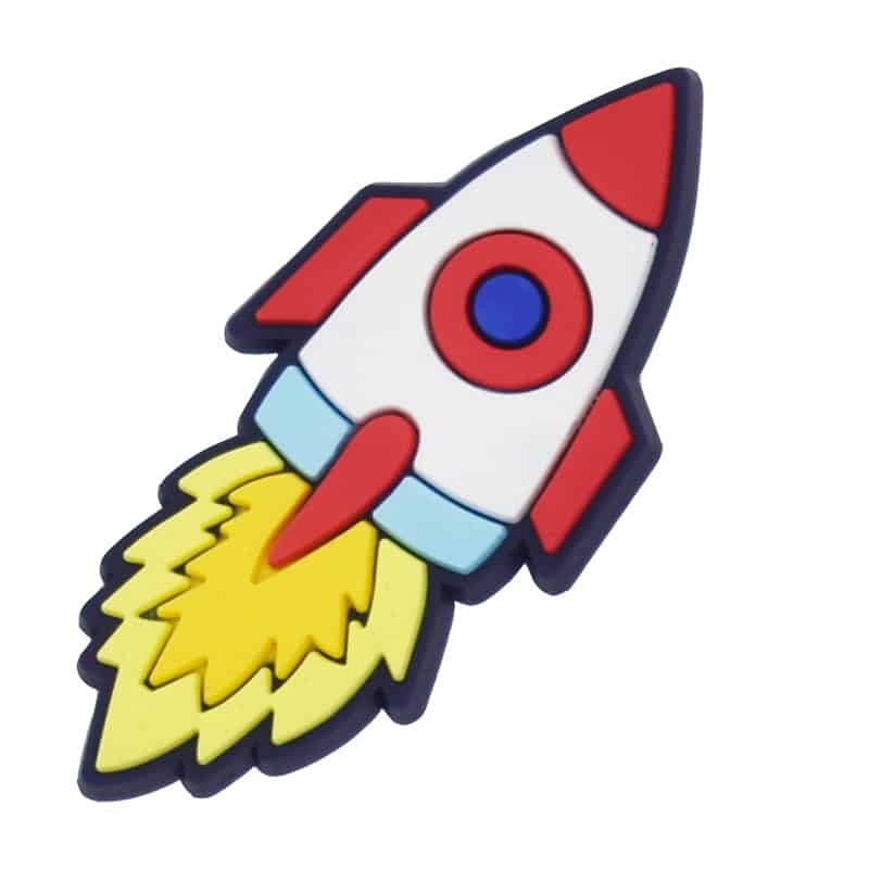 Rocket firing 37-37 Shoe Charm