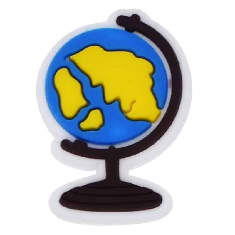 Earth globe 37-56 Shoe Charm