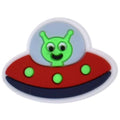 Alien saucer 37-59 Shoe Charm
