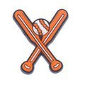 Baseball & bats 370-07 - Shoe Charm