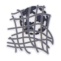 Football in net 370-12 - Shoe Charm