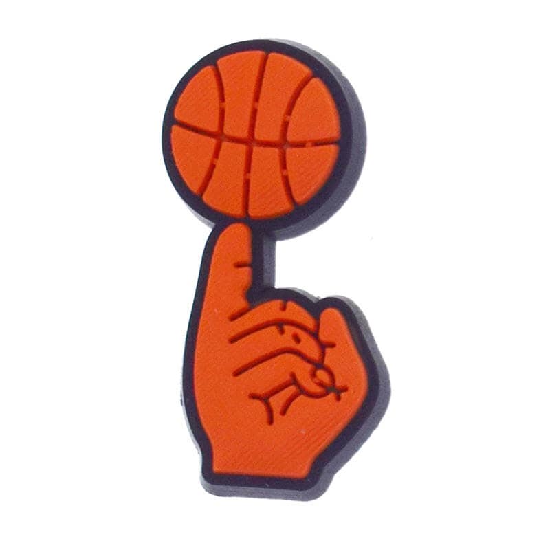 Finger balance basketball 370-18 - Shoe Charm