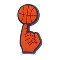 Finger balance basketball 370-18 - Shoe Charm