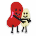 Hugging beans 372-06 - Shoe Charm