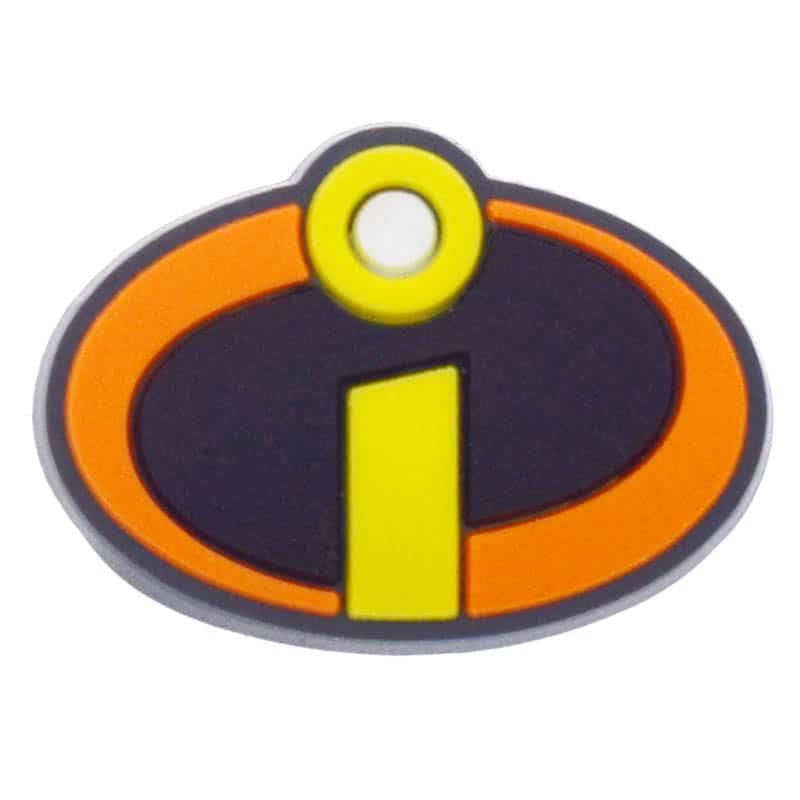 Incredibles movie logo 374-01 - Shoe Charm