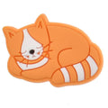 Sleeping ginger CAT 378-02 Shoe Charm