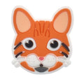 Ginger cat face CAT378-03 Shoe Charm