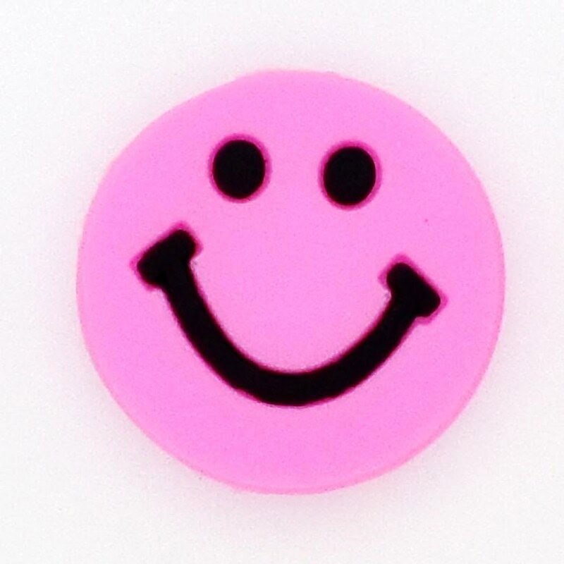 Emoji Pink smiler small 38-01 Shoe Charm