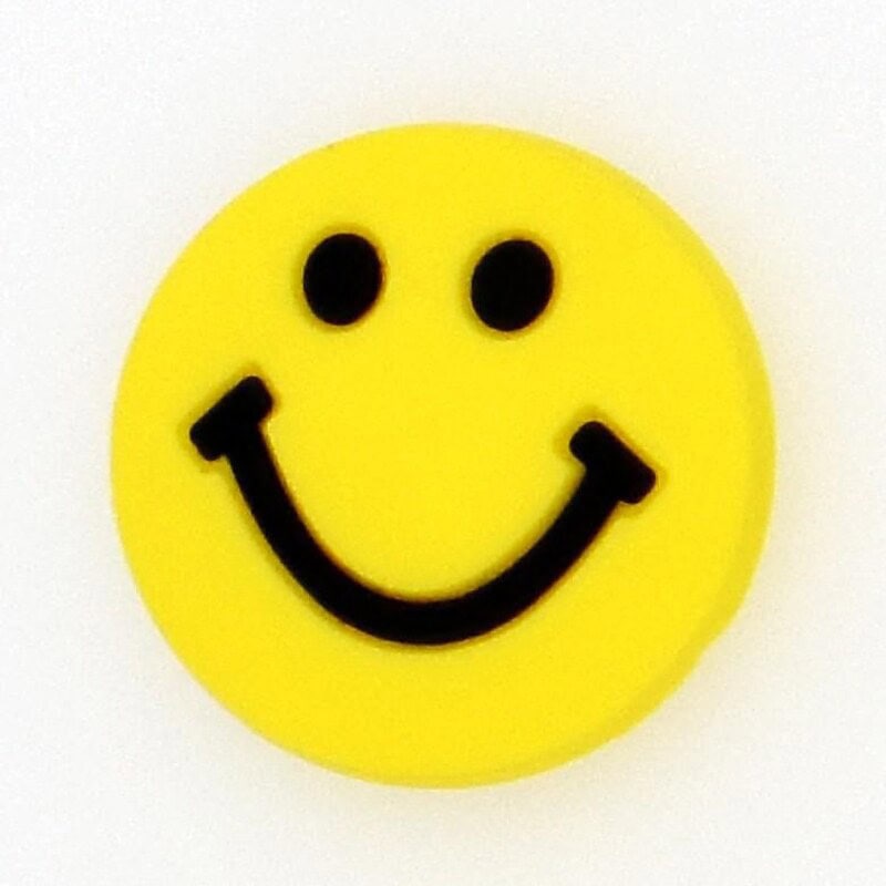 Emoji Yellow smiler small 38-03 Shoe Charm