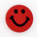 Emoji Red smiler small 38-04 Shoe Charm