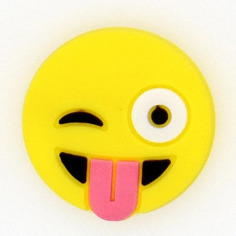 Emoji Tongue out 38-06 Shoe Charm
