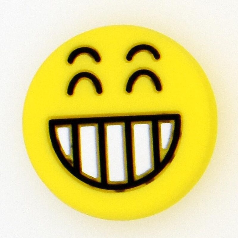 Emoji Big teeth smiler 38-13 Shoe Charm