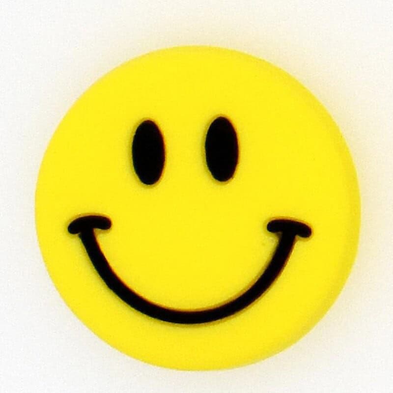 Emoji Yellow smiler 38-16 Shoe Charm
