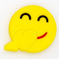 Emoji Side smile 38-18 Shoe Charm