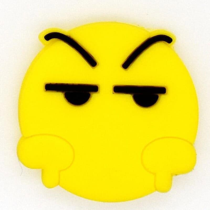 Emoji eyebrows up 38-20 Shoe Charm