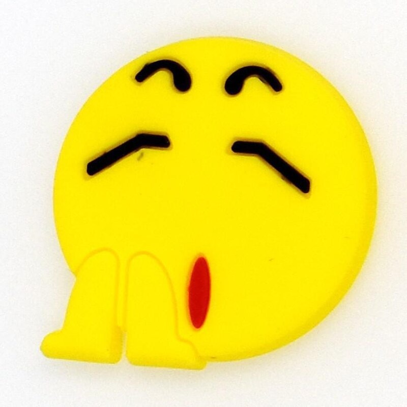 Emoji Big yawn 38-22 Shoe Charm