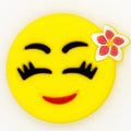Emoji Flower hair 38-23 Shoe Charm