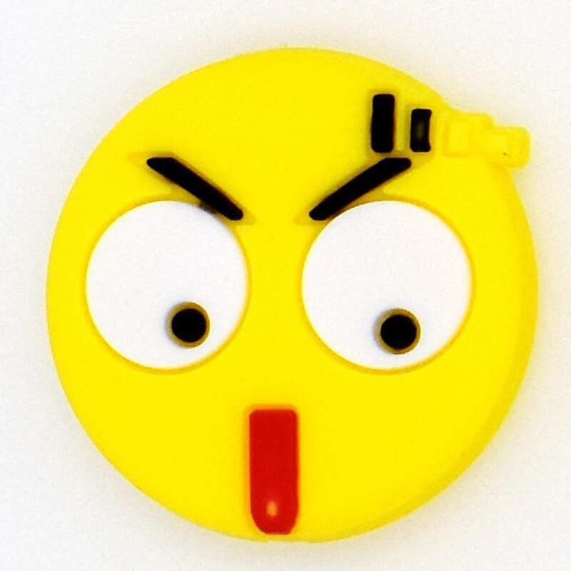 Emoji Angry look 38-28 Shoe Charm