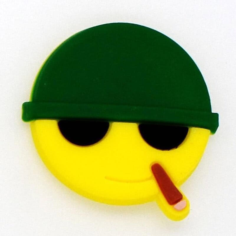 Emoji Hat cigar 38-34 Shoe Charm