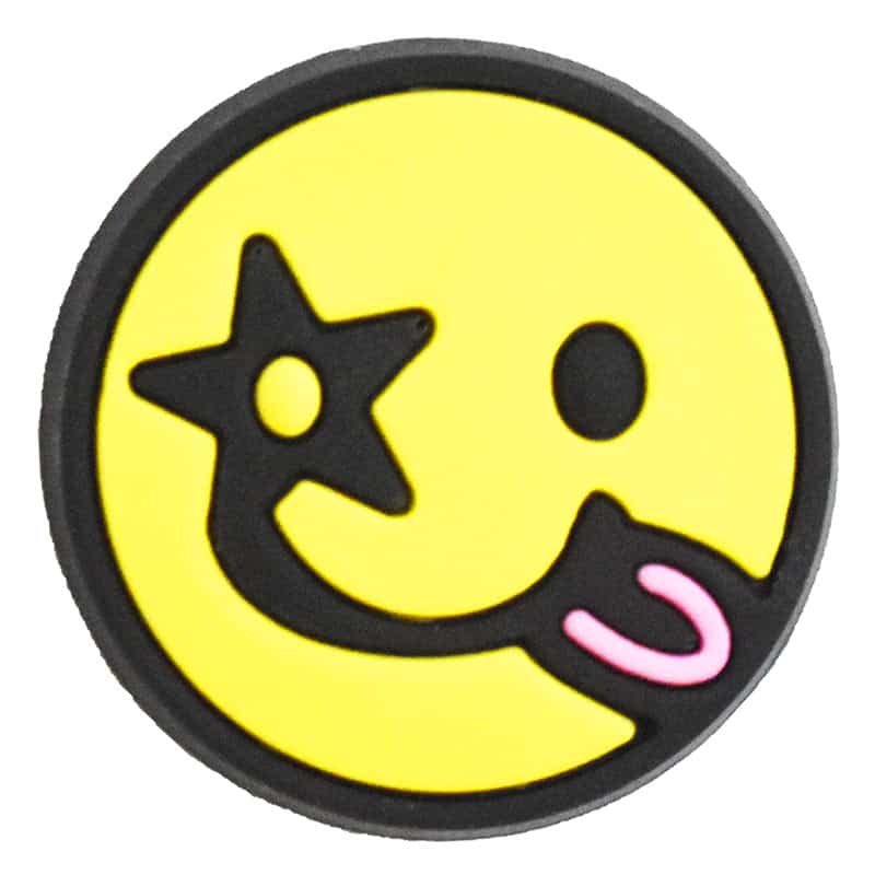 Emoji Star eye patch 38-37 Shoe Charm