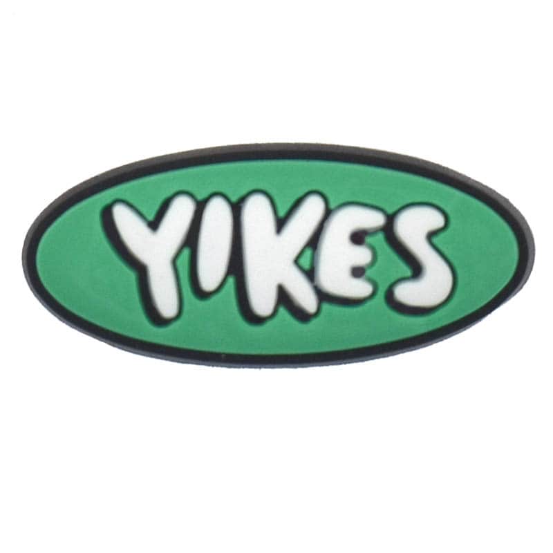 YIKES green sign log bage Shoe Charm