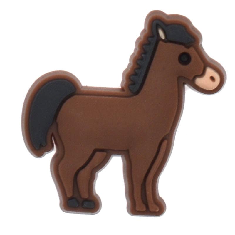Brown horse 392-10 Shoe Charm