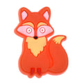 Orange fox 392-21 Shoe Charm
