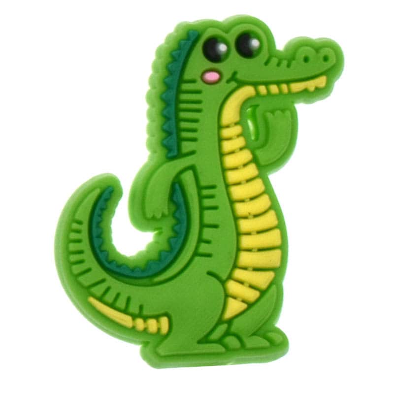 Green crockodile 392-23 Shoe Charm