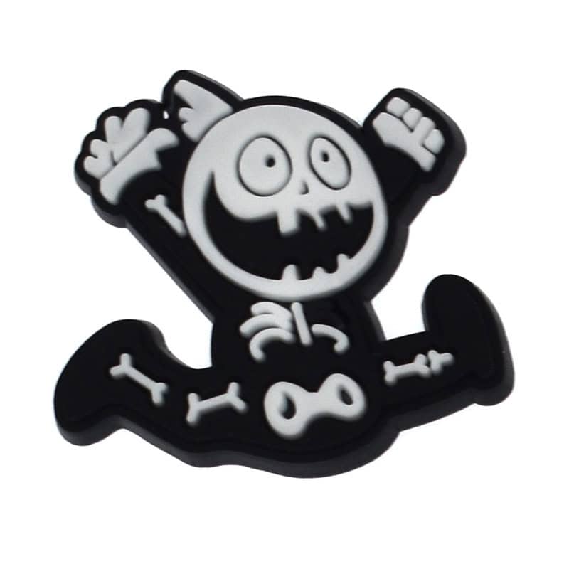 Jumping skeleton boy 397-03 - Shoe Charm