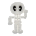 White waving skeleton 397-04 - Shoe Charm