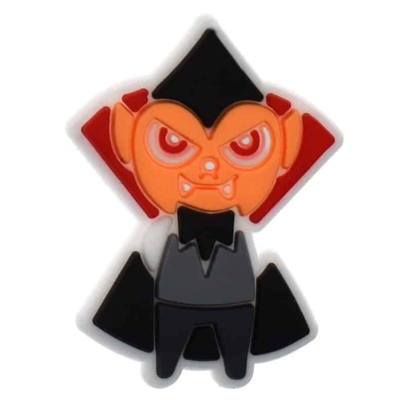 Orange cartoon vampire 397-10 - Shoe Charm