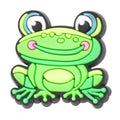 Happy green frog 399-05 Shoe Charm