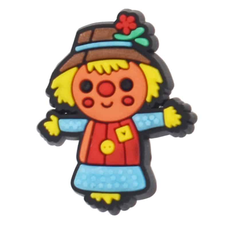 Scarecrow character red nose & hat 399-08 Shoe Charm