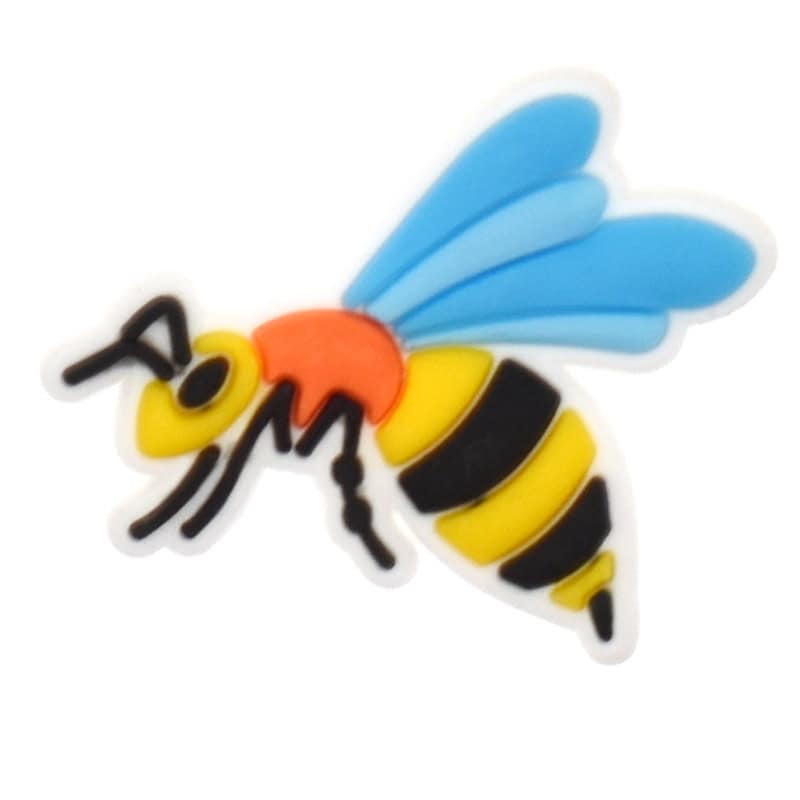 Wasp with stinger 399-11 Shoe Charm