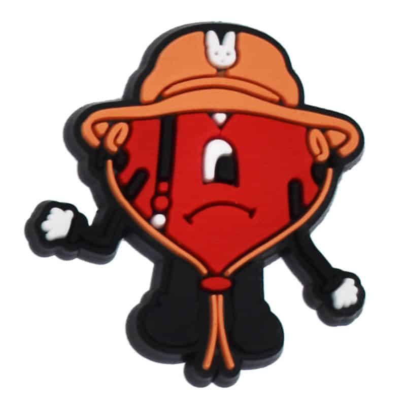 Shoe Charm - Face in hat Bad Bunny 406-08