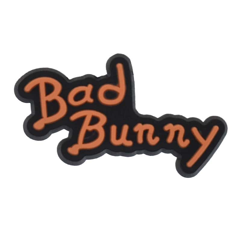 Shoe Charm - Bad bunny sign logo 406-10