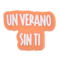 Shoe Charm - "Un Verano Sin Ti" song title sign logo Bad Bunny 406-12