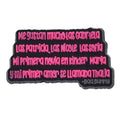 Shoe Charm - "me gustan mucho las gabrielas" chorus Bad Bunny406-14