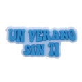 Shoe Charm - "Un Verano Sin Ti" blue  sign logo Bad Bunny406-15