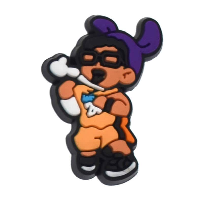 Shoe Charm - Rapper Bunny 406-31